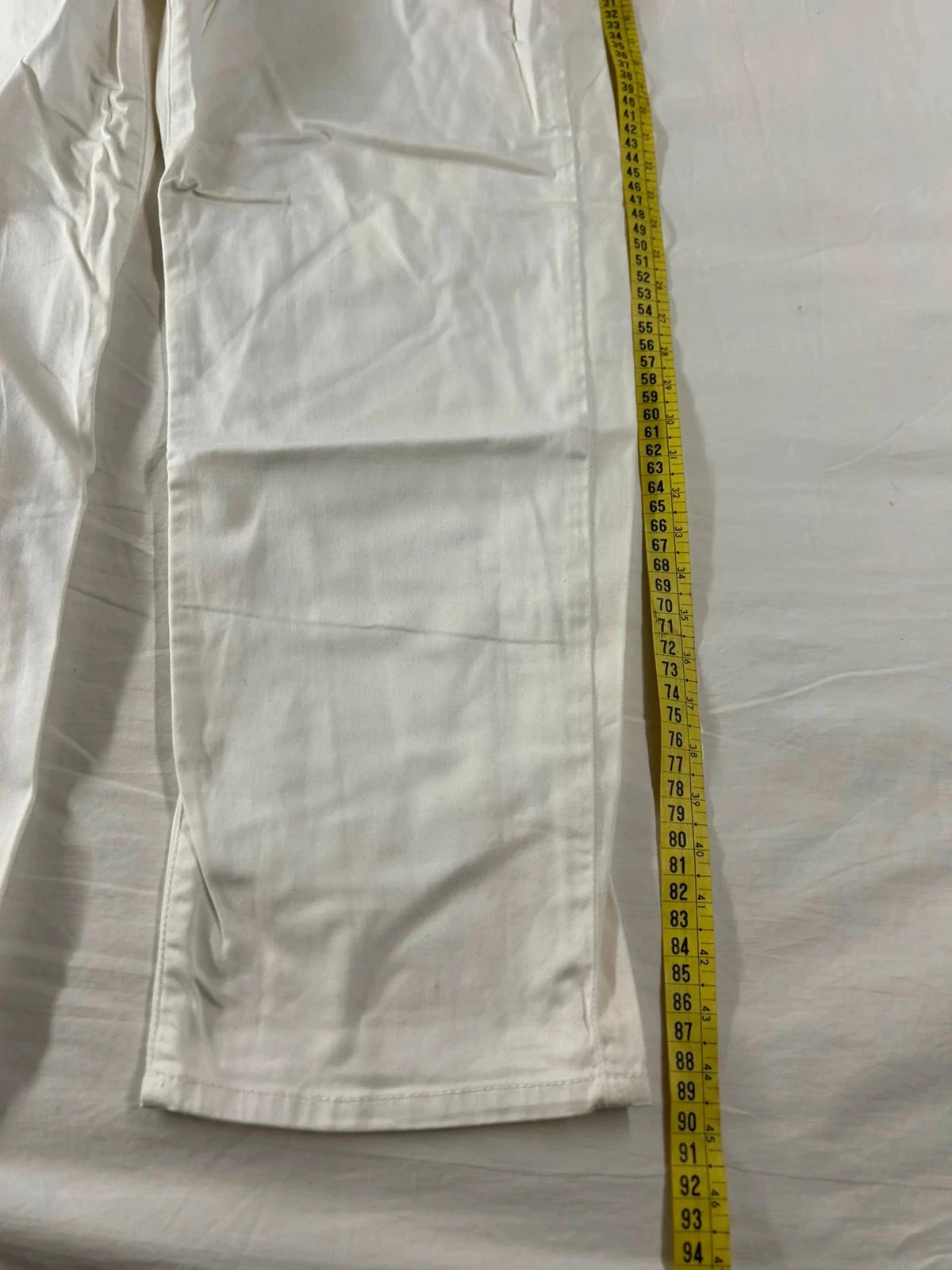 Witte slim fit jeans van Ober – photo 4